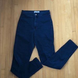 American Apparel easy jeans dark wash